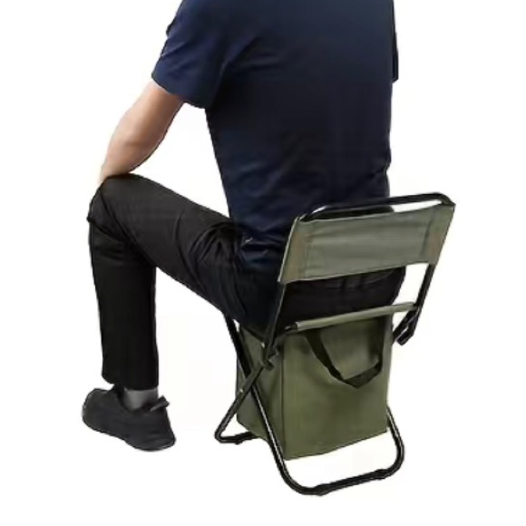 NWT A Kid’s Dream! A Fishing Chair and Insulated Cooler Bag - Well Made - Picture 7 of 9